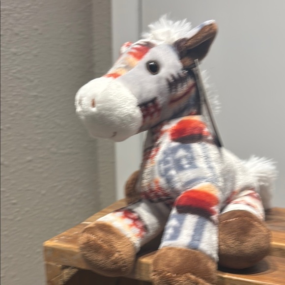 Plush Stuffed Animal Toy - White and Brown - Picture 4 of 15